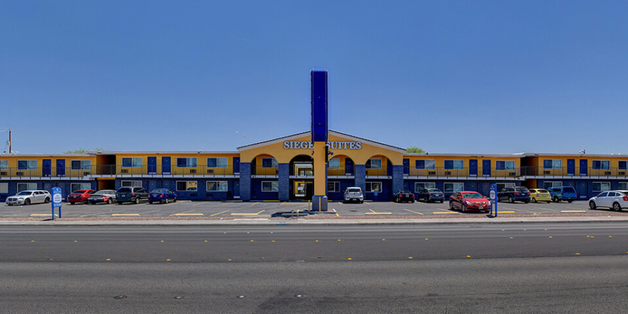 Siegel Suites E Twain Ave Las Vegas, NV affordable extended stay weekly & monthly rate apartments
