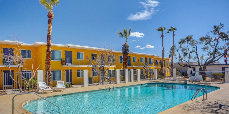 Siegel Suites E Twain Ave Las Vegas, NV affordable extended stay weekly & monthly rate apartments
