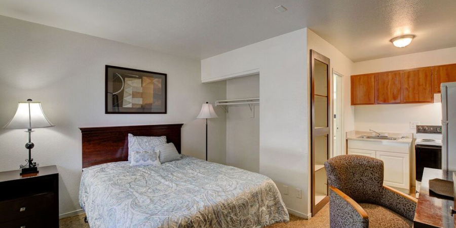 Siegel Suites Fremont St Las Vegas, NV low cost extended stay weekly & monthly rate apartments