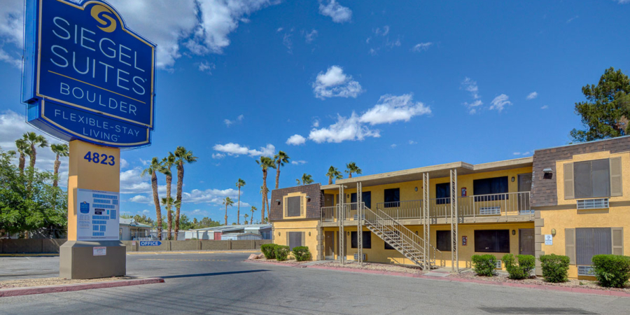 Siegel Suites Boulder Hwy I Las Vegas, NV affordable weekly & monthly rate apartments