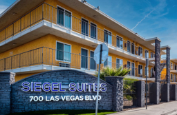 Siegel Suites 700 N Las Vegas Boulevard Las Vegas, NV 89101 affordable flexible stay apartments
